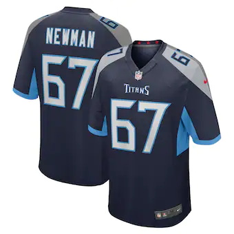 mens nike xavier newman navy tennessee titans game player j